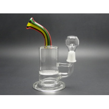 Colored Neck Glass Oil Rig Wholesale with Honeybomc Perc